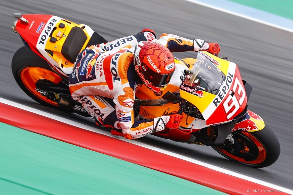 Márquez na angstwekkende crash: heb heel veel geluk gehad
