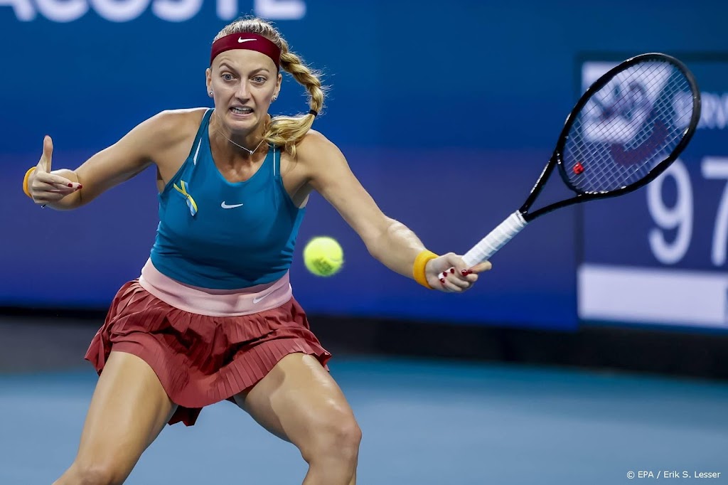 Tennisster Kvitova met titel in Eastbourne naar Wimbledon