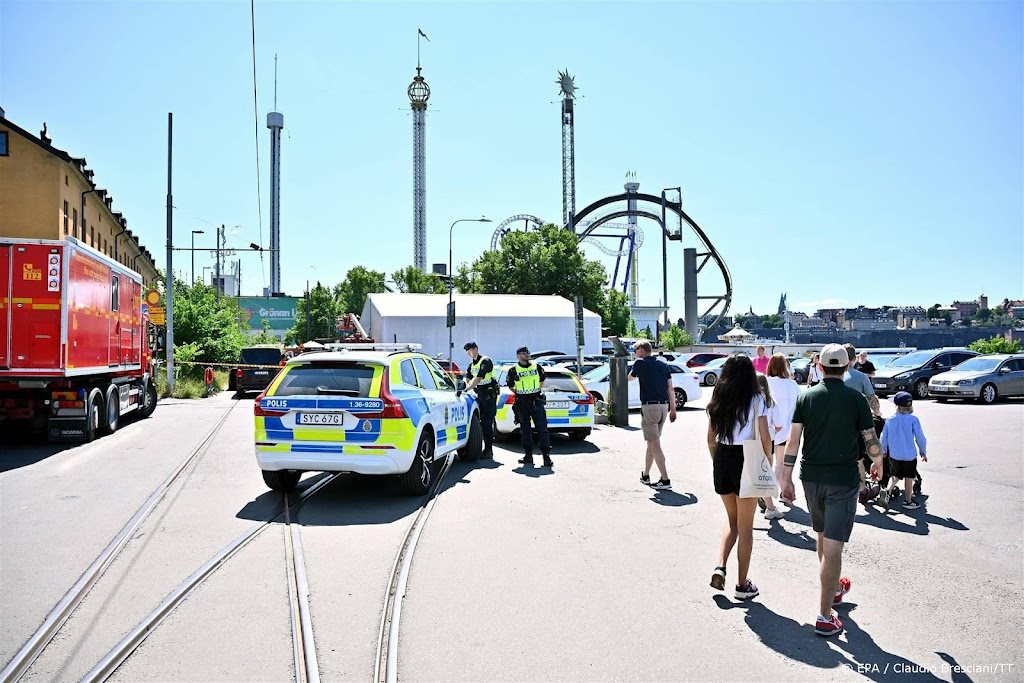 Dode en meerdere gewonden bij ongeluk met achtbaan in Stockholm