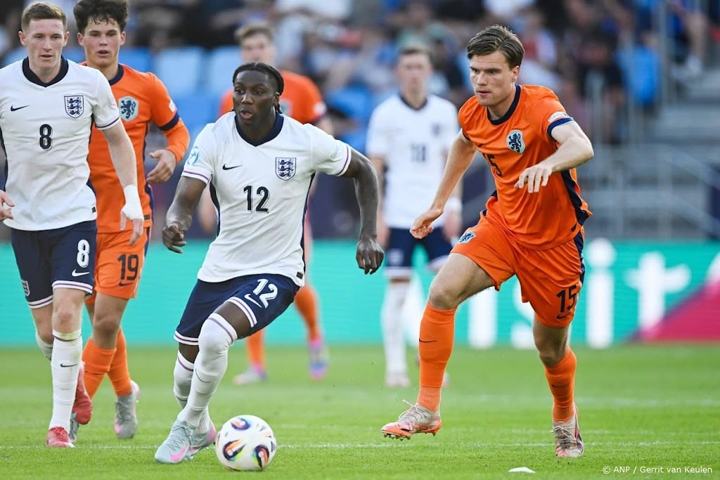 Jong Oranje verliest van Engeland en loopt finale EK mis