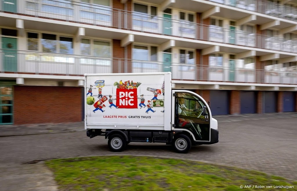 Onlinesupermarkt Picnic bezorgt vrijdag niet in de middag