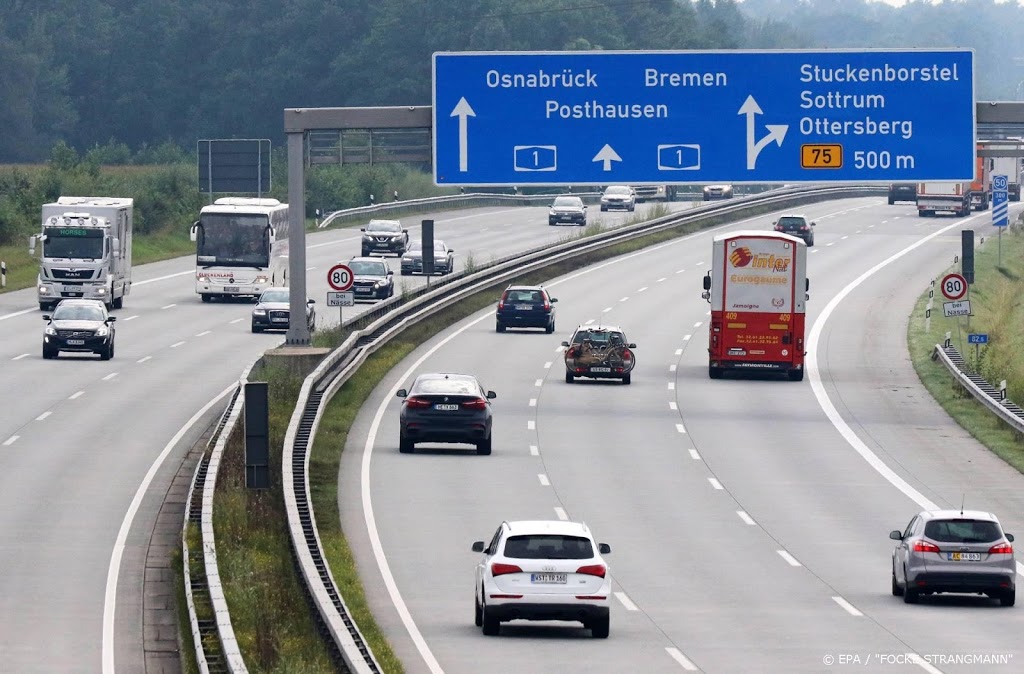 Kleine meerderheid Duitsers voor beperken maximumsnelheid
