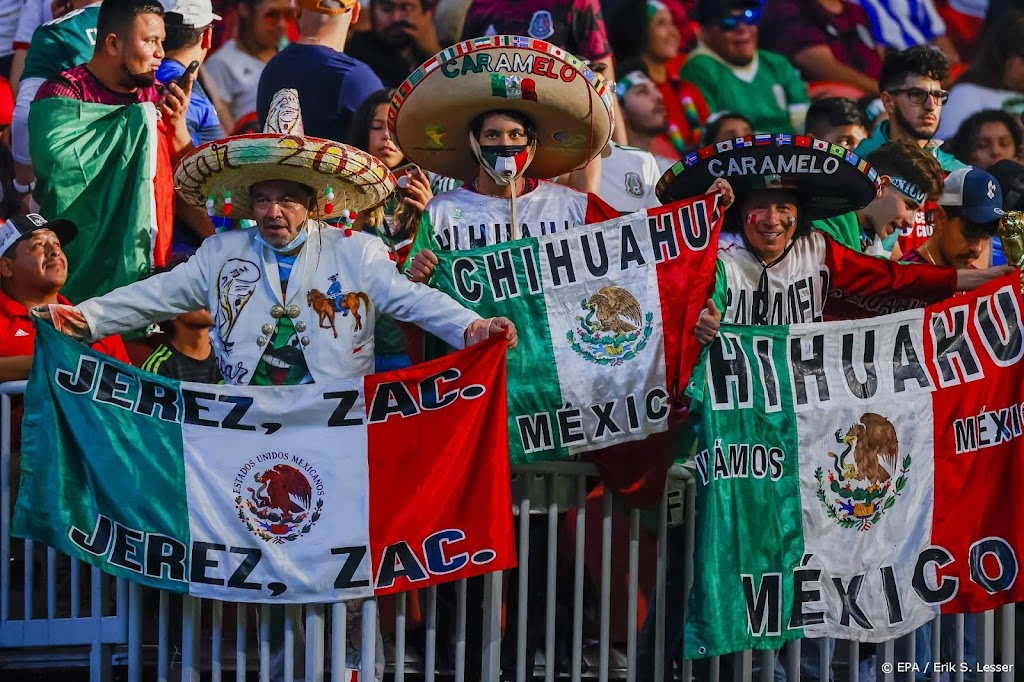 Titelverdediger Mexico bereikt halve finales op Gold Cup