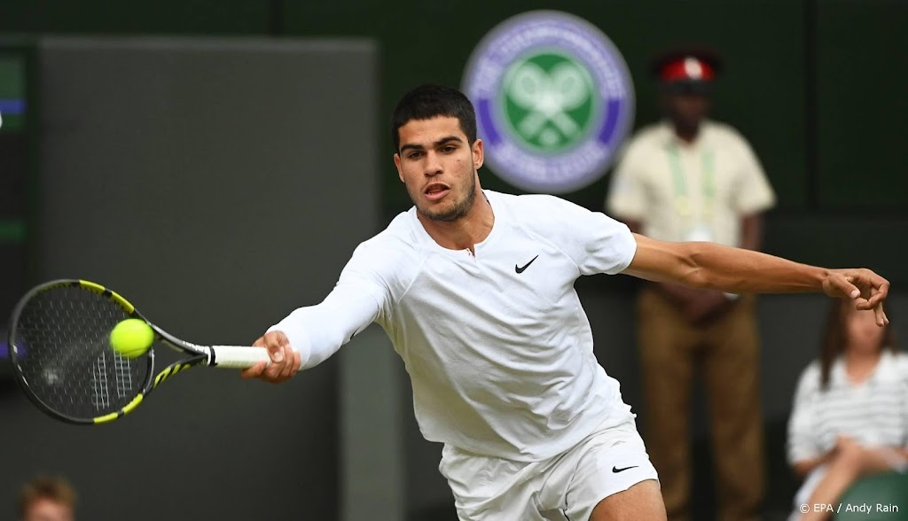 Alcaraz jongste tennisser in top 5 sinds Nadal