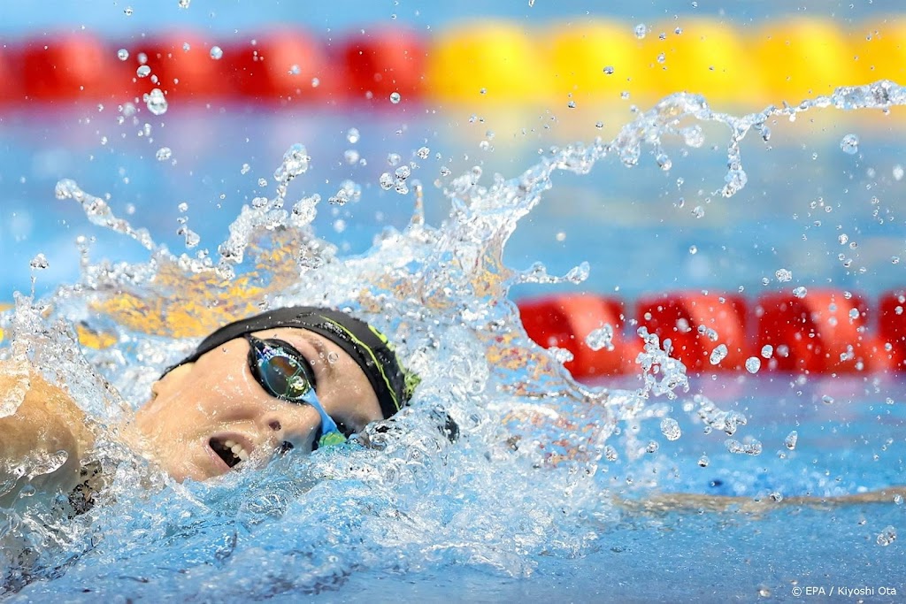 Zwemster Steenbergen als achtste naar finale op de 200 meter vrij