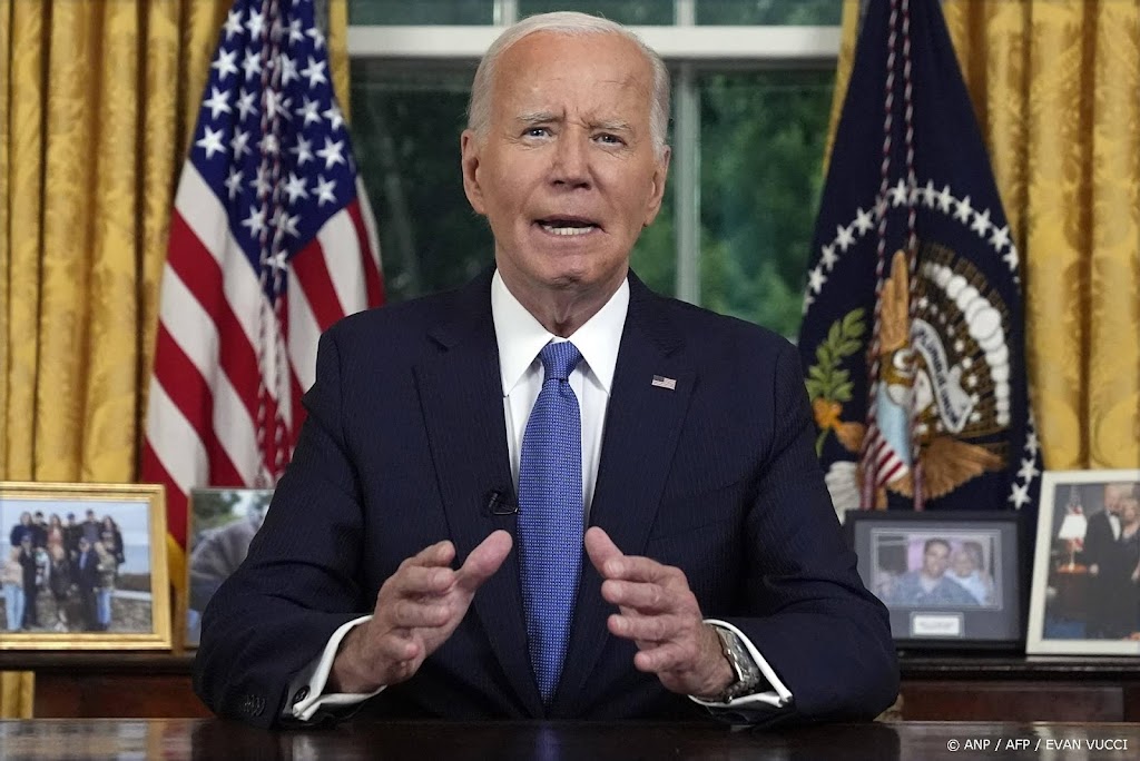 Campagne gestaakt om democratie te redden, zegt Biden 