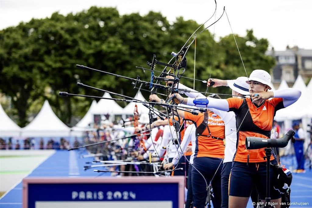 Handboogschutsters openen Spelen met laatste plek in kwalificatie