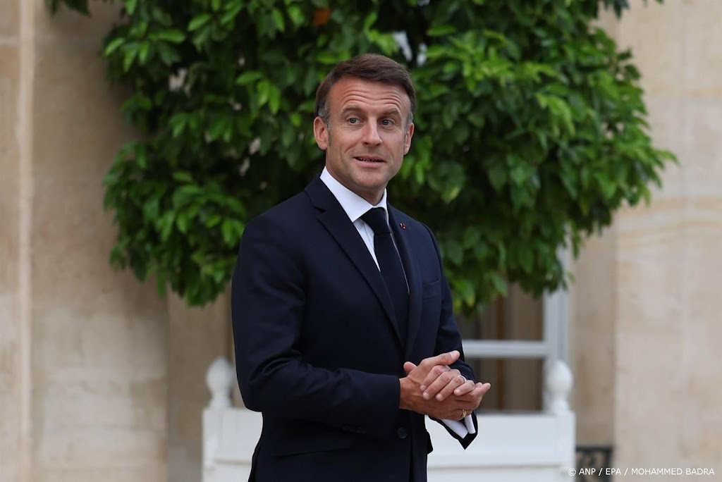Macron trakteert zakenelite, waaronder Musk, op olympische lunch