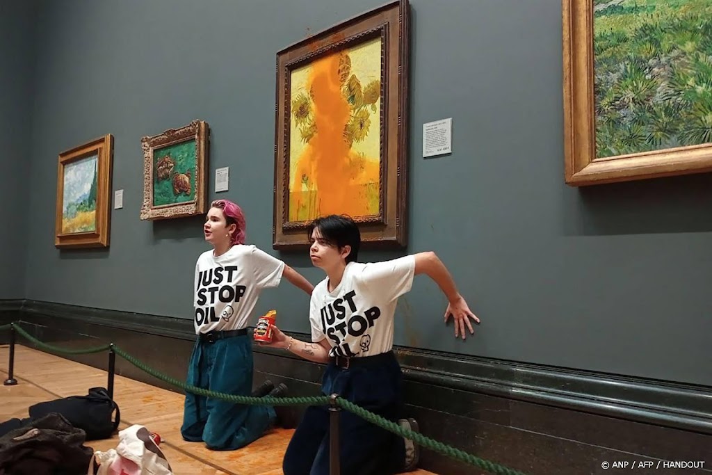 Britten die soep gooiden tegen Van Gogh schuldig aan vernieling