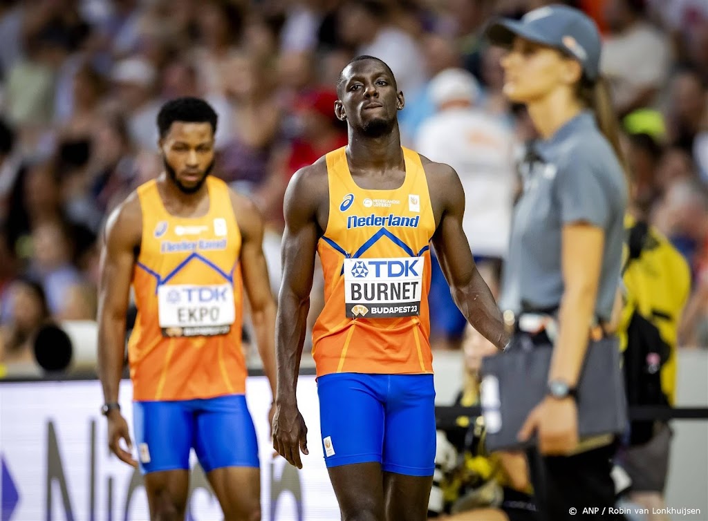 Sprinters uitgeschakeld op 4x100 estafette na mislukte wissel