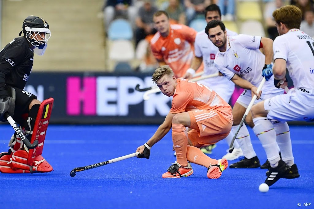 Nederlandse hockeyers naar finale EK na zege op België