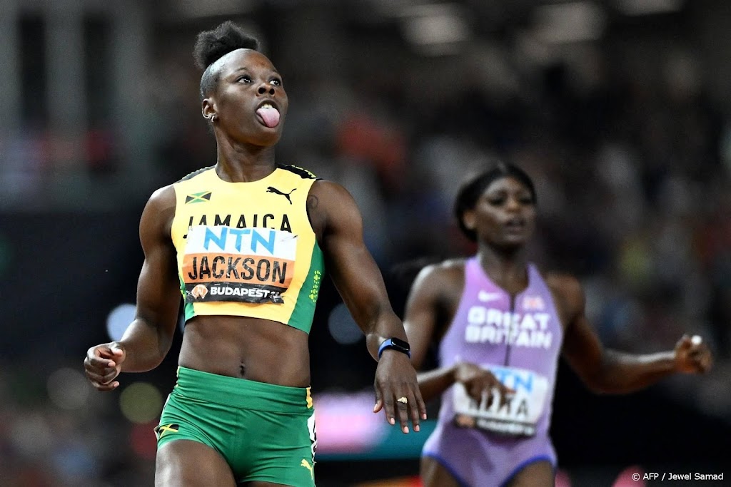 Jackson wereldkampioene 200 meter met tweede tijd ooit: 21,41