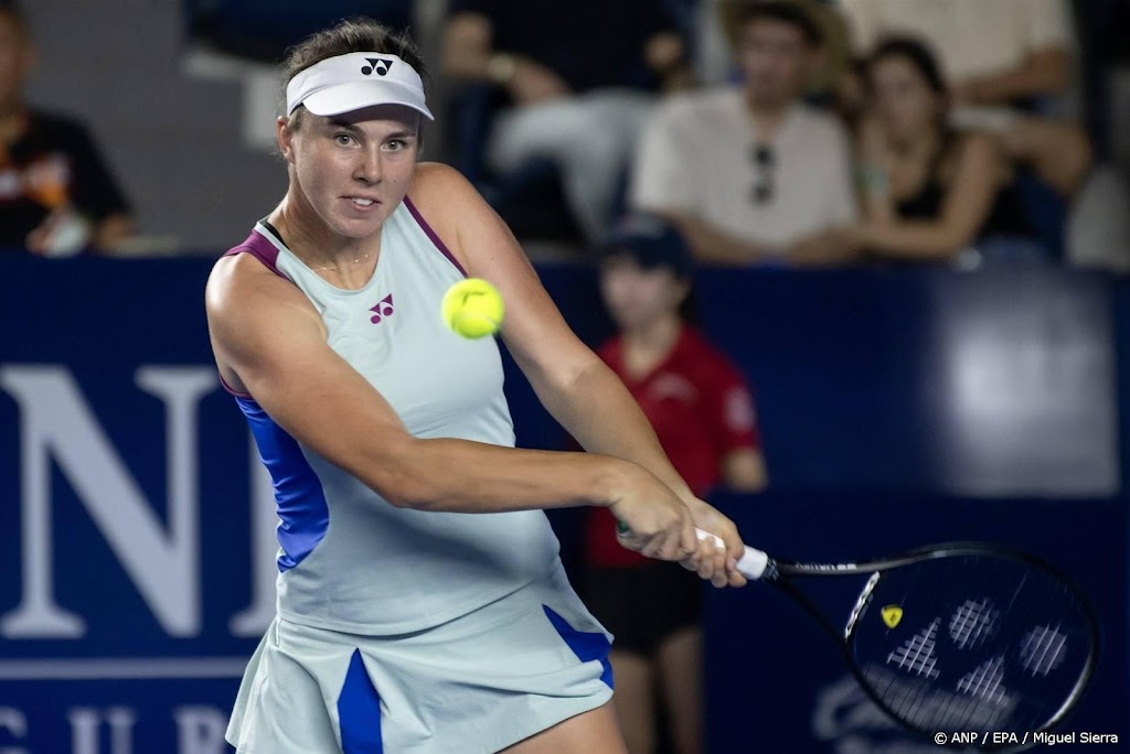 Tennisster Noskova pakt titel van toernooi in Monterrey