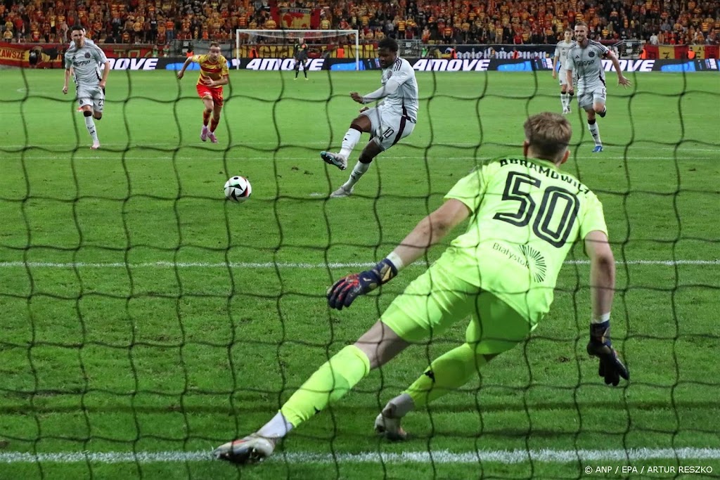 Ajax-tegenstander Jagiellonia Bialystok verliest opnieuw