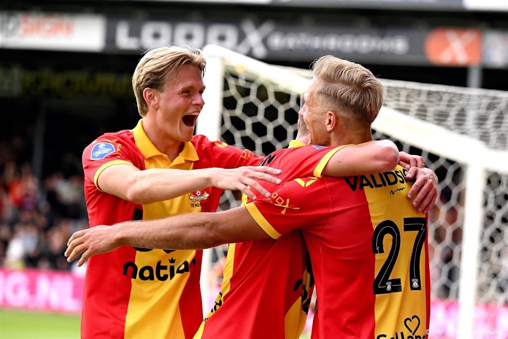 Go Ahead behaalt tegen tiental RKC eerste zege dit seizoen