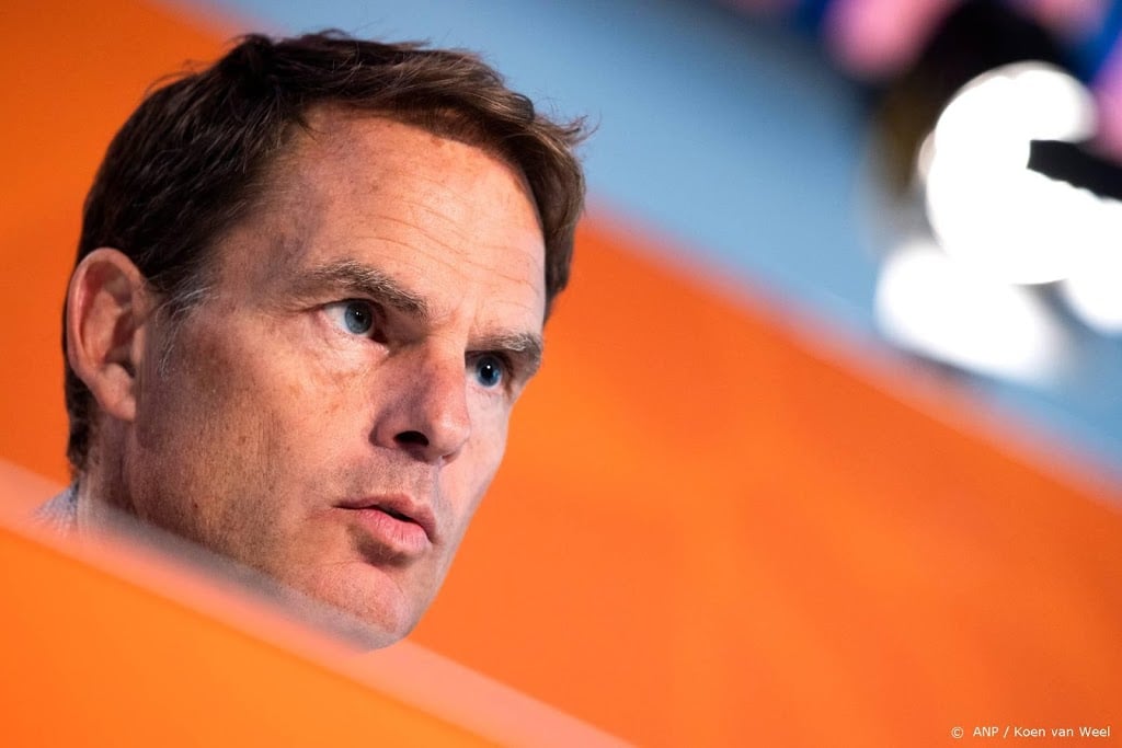 Bondscoach De Boer: heel blij persoon