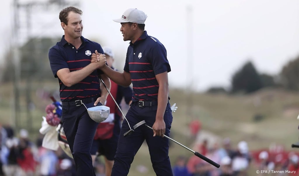 Amerikaanse golfers domineren op eerste dag Ryder Cup