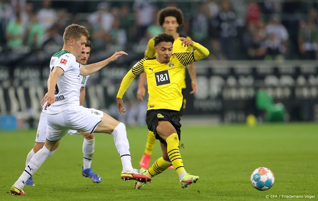 Zonder Haaland en Reus verliest Dortmund van Gladbach