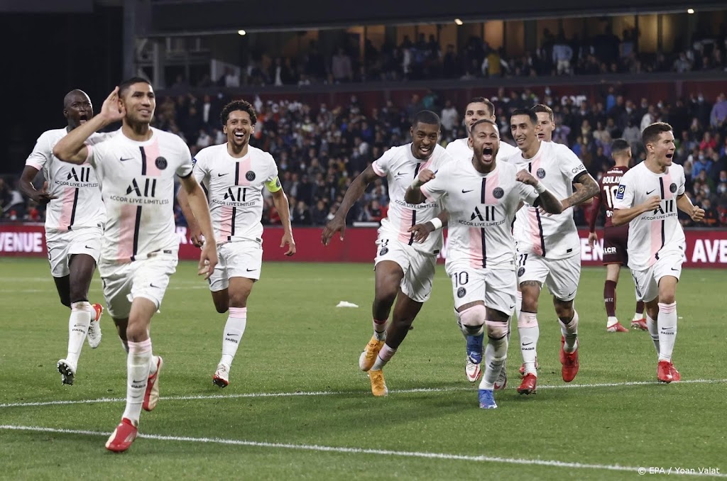 PSG wint ook achtste competitiewedstrijd in Ligue 1 