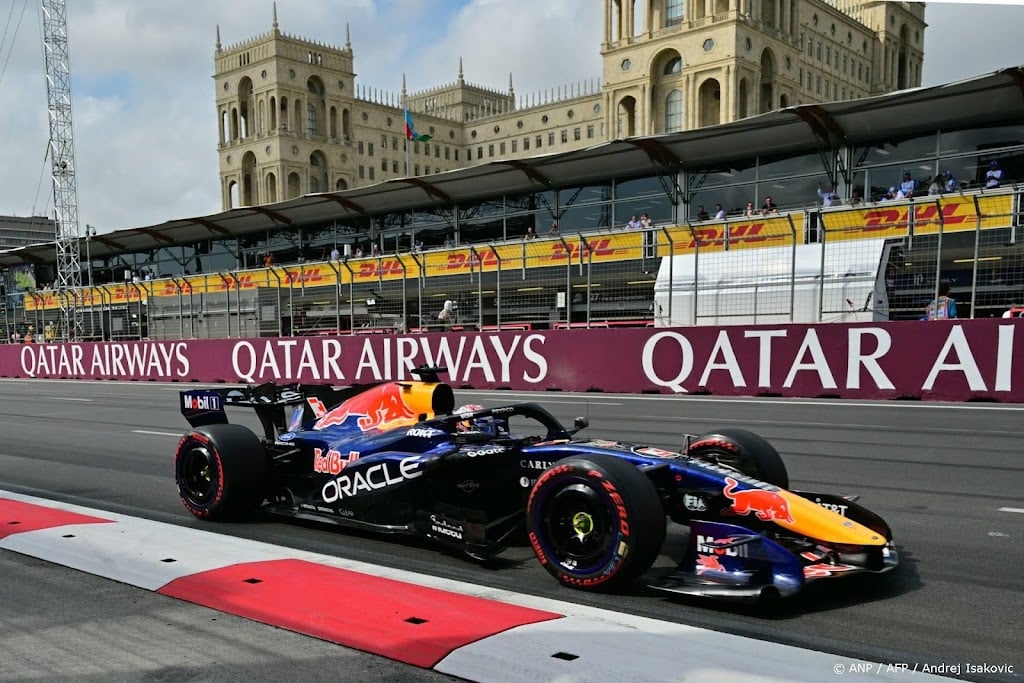 Verstappen snelste in derde training voor GP Azerbeidzjan