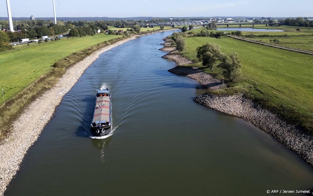 RWS: Rijn blijft dalen, nog weken eenrichtingsverkeer IJssel