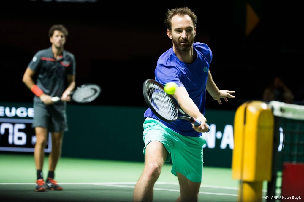 Tennisser Middelkoop bereikt finale dubbelspel in Antwerpen