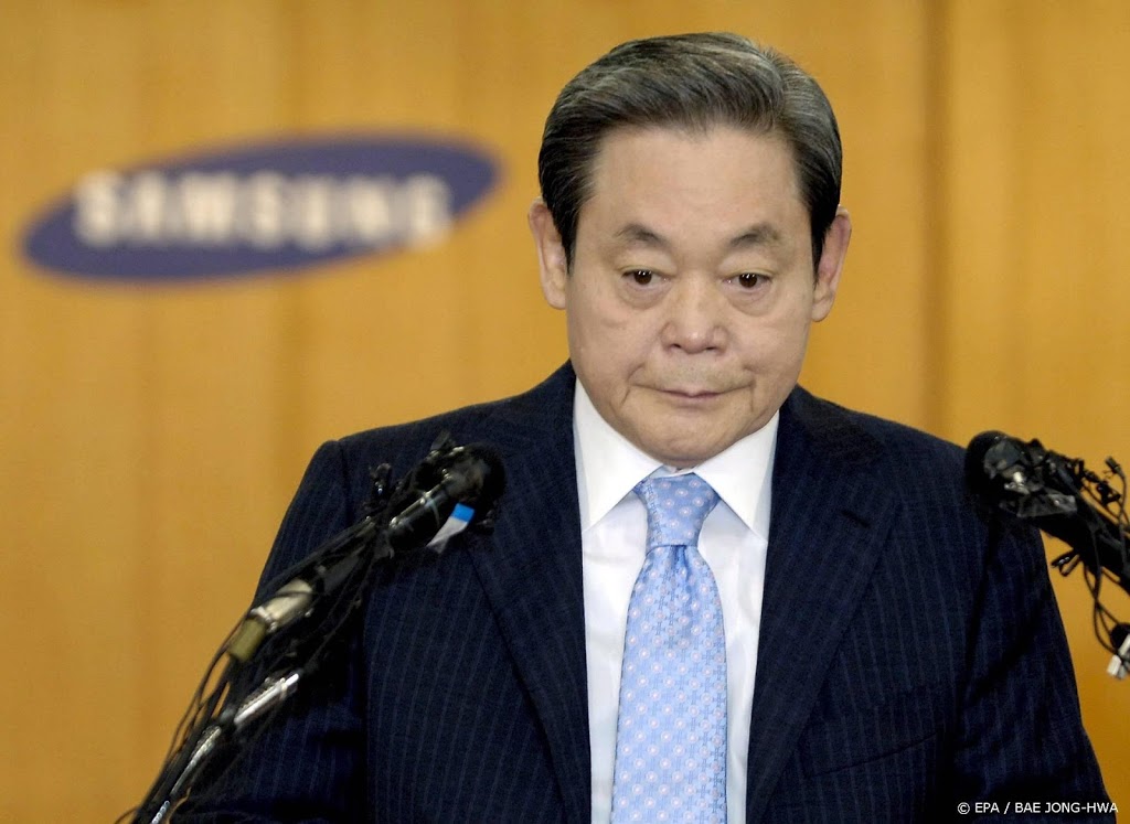 Samsung-topman Lee Kun-Hee (78) overleden