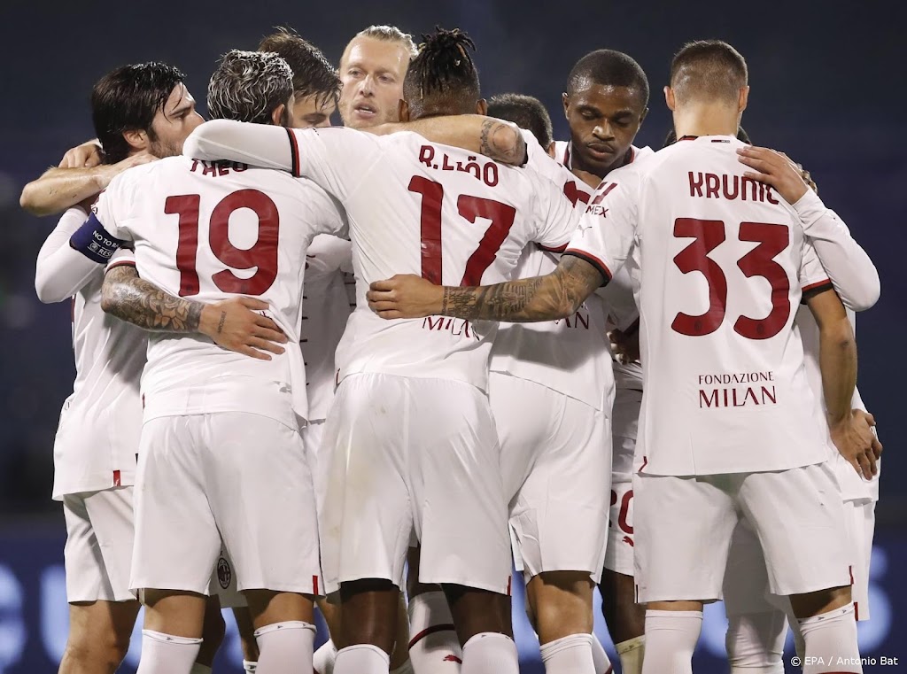 AC Milan klimt naar tweede plaats na overwinning op Zagreb