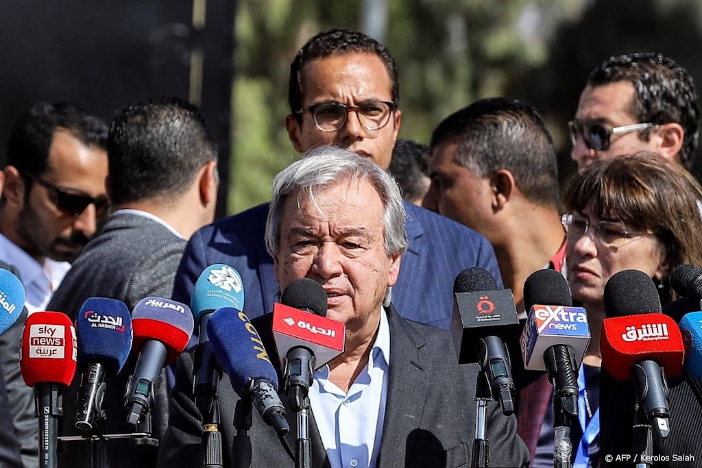 VN-chef Guterres: geschokt over uitleg van uitspraak over Hamas