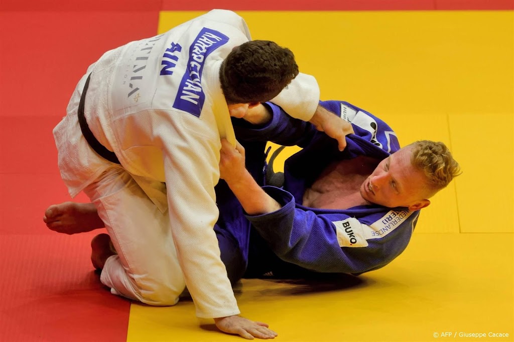 Judoka De Wit grijpt naast goud op Grand Slam van Abu Dhabi