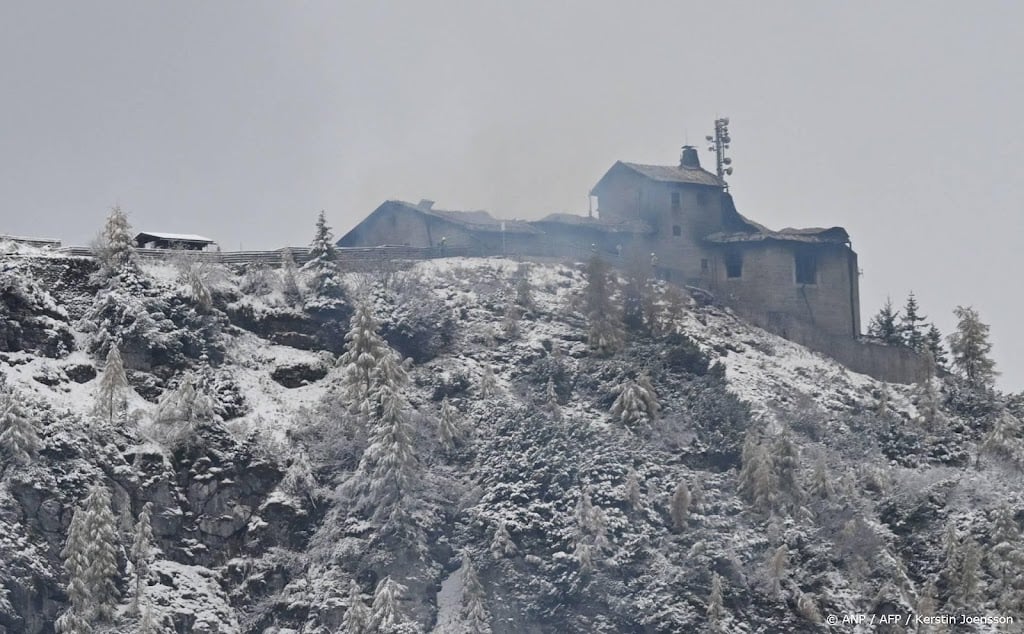 Brand in het Adelaarsnest 's nachts opgelaaid