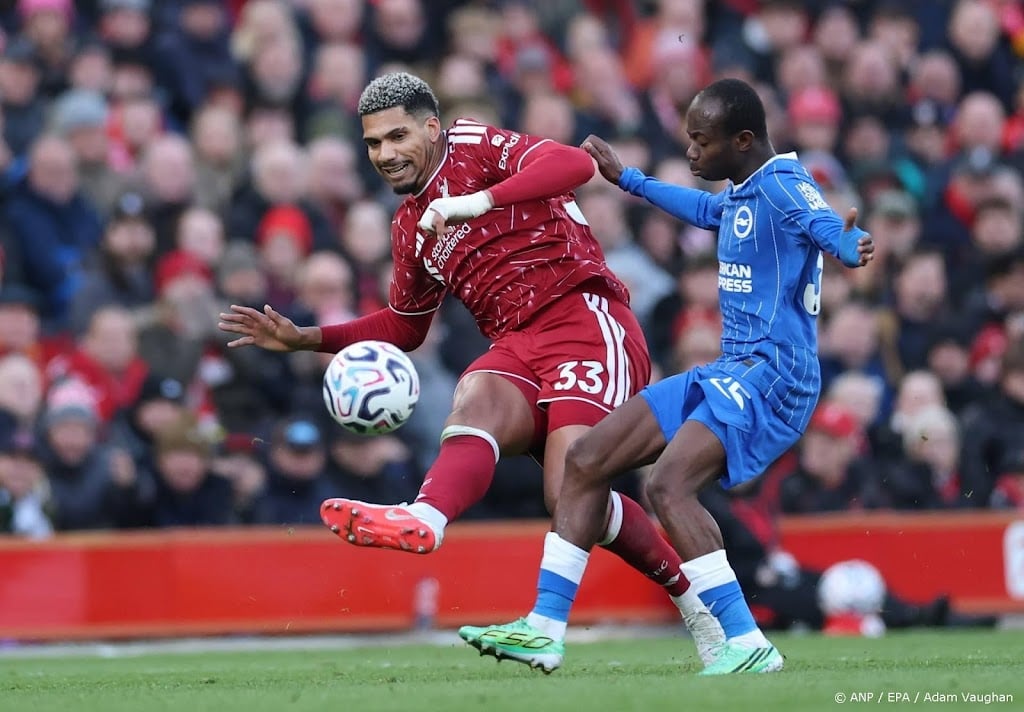 Liverpool verslaat nummer 3 Brighton en klimt naar plek 4