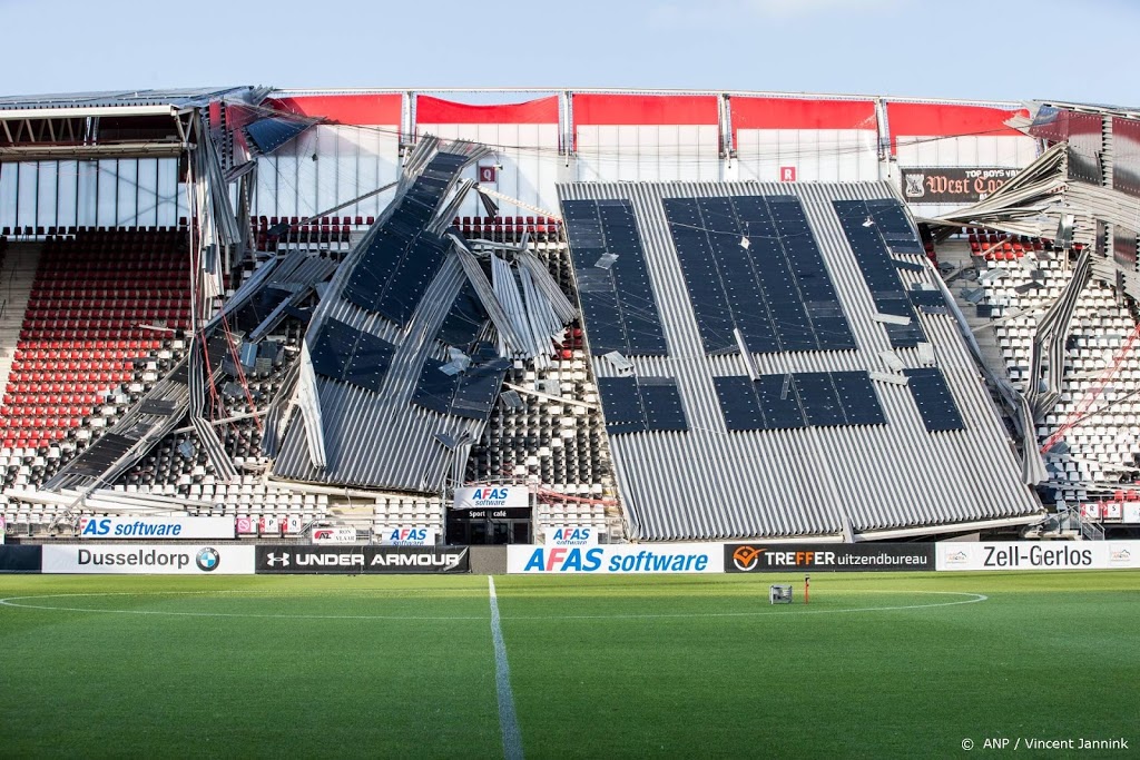 Onderzoeksraad presenteert rapport over instorten dak AZ-stadion