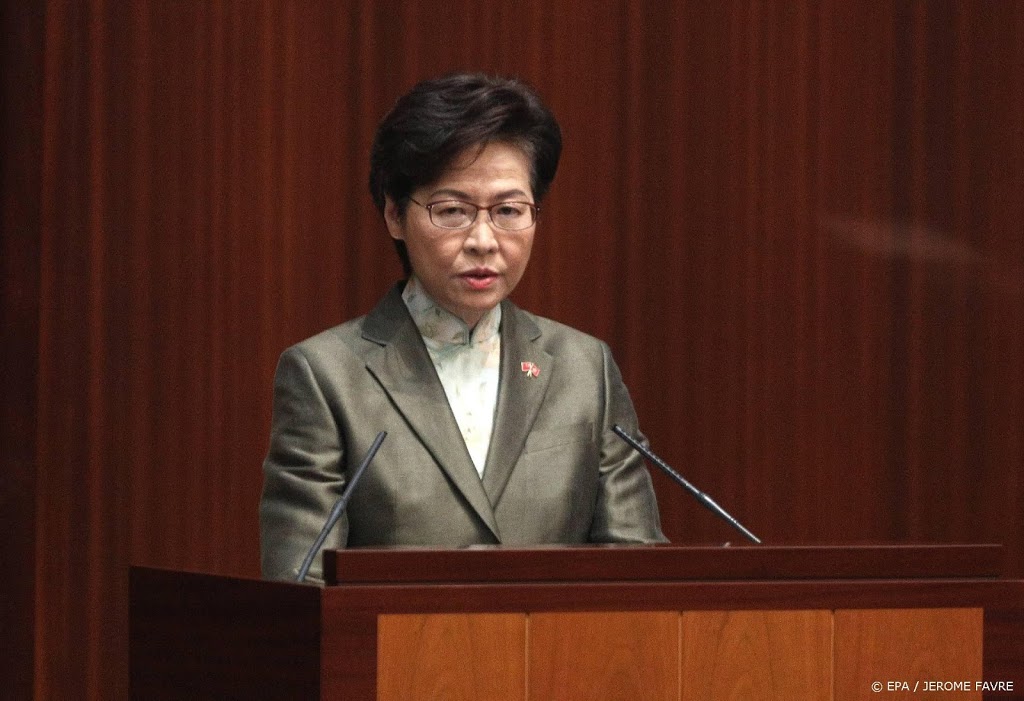 Leider Hongkong: beëindigen politieke chaos is prioriteit