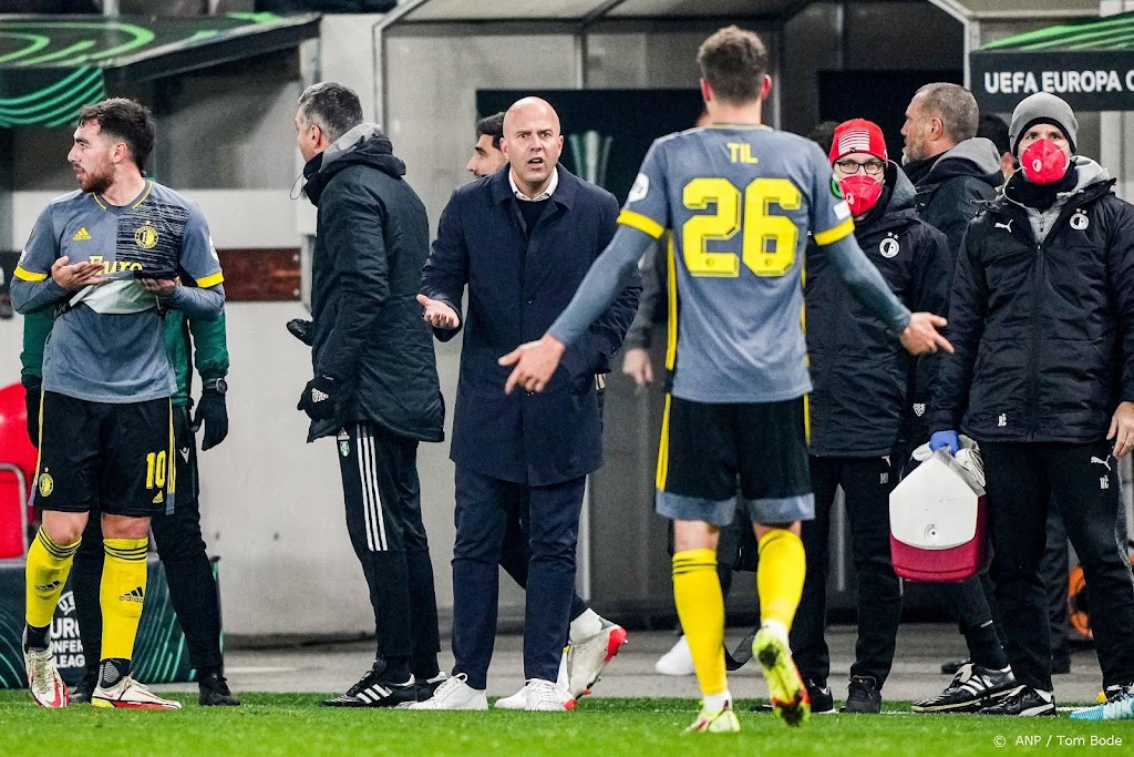 Trainer Slot roemt wilskracht van Feyenoord 