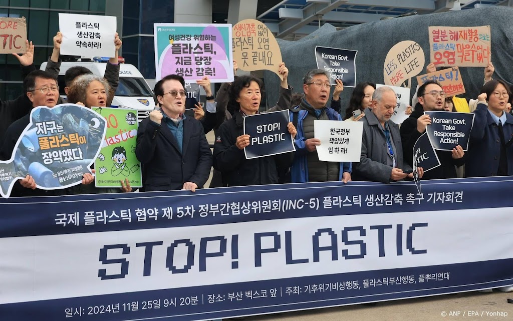 Verdeeldheid bij aanvang VN-top over plastic in Busan