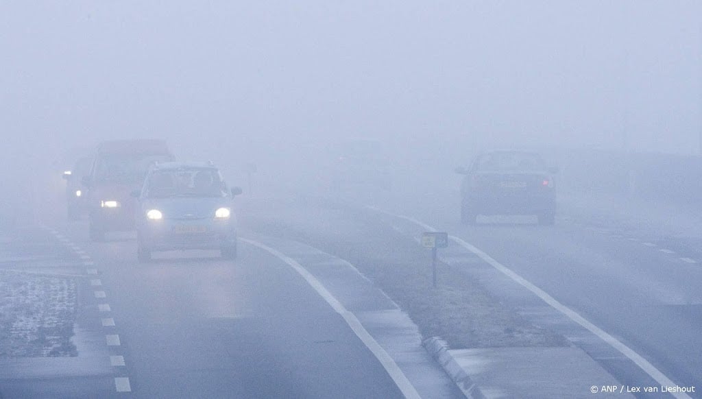 Code geel voor mist in noorden en westen