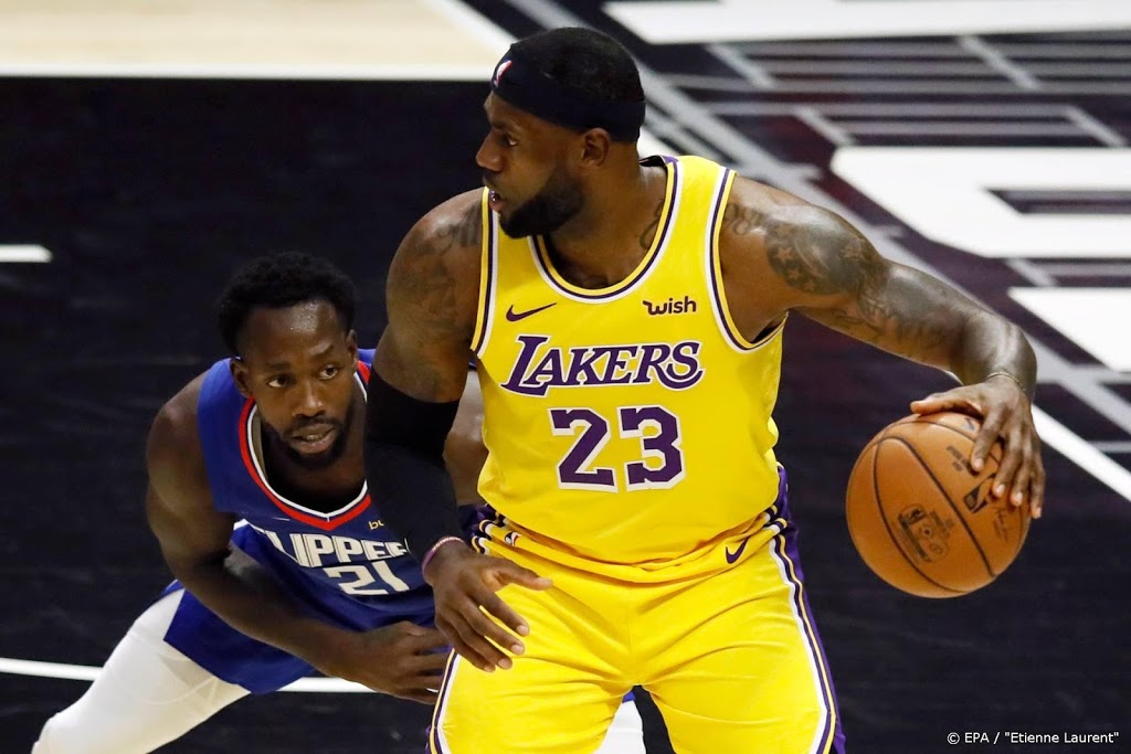LeBron James en Davis snel terug bij basketbalploeg LA Lakers
