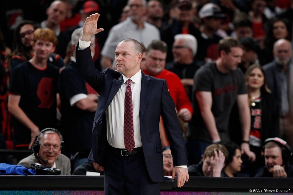 Trainer Malone langer bij basketbalclub Denver Nuggets