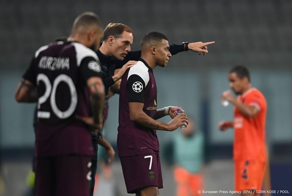 Sterspeler Mbappé bedankt trainer Tuchel alvast