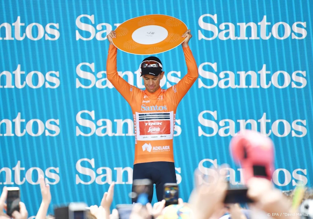 Richie Porte wint klassement Tour Down Under