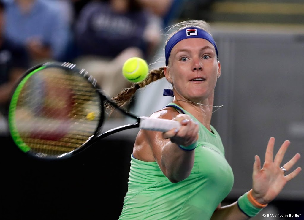 Bertens in derde partij in Rod Laver Arena tegen Muguruza