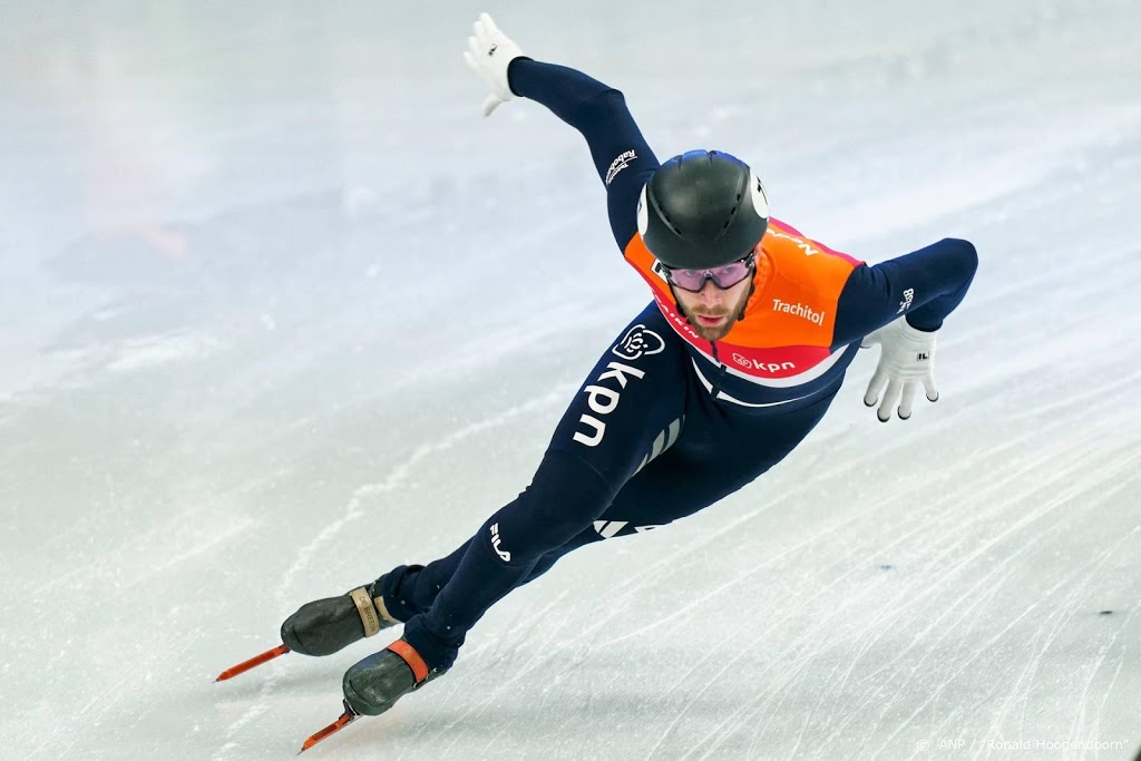 Shorttrackers grijpen naast medailles op 1000 meter