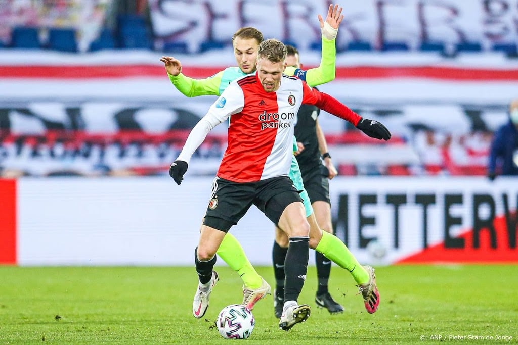 Jørgensen met Feyenoord mee naar Heerenveen