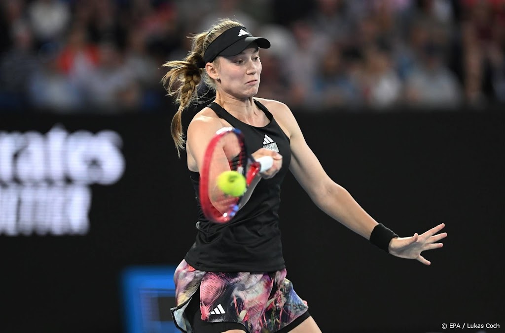 Rybakina ten koste van Azarenka naar eindstrijd Australian Open