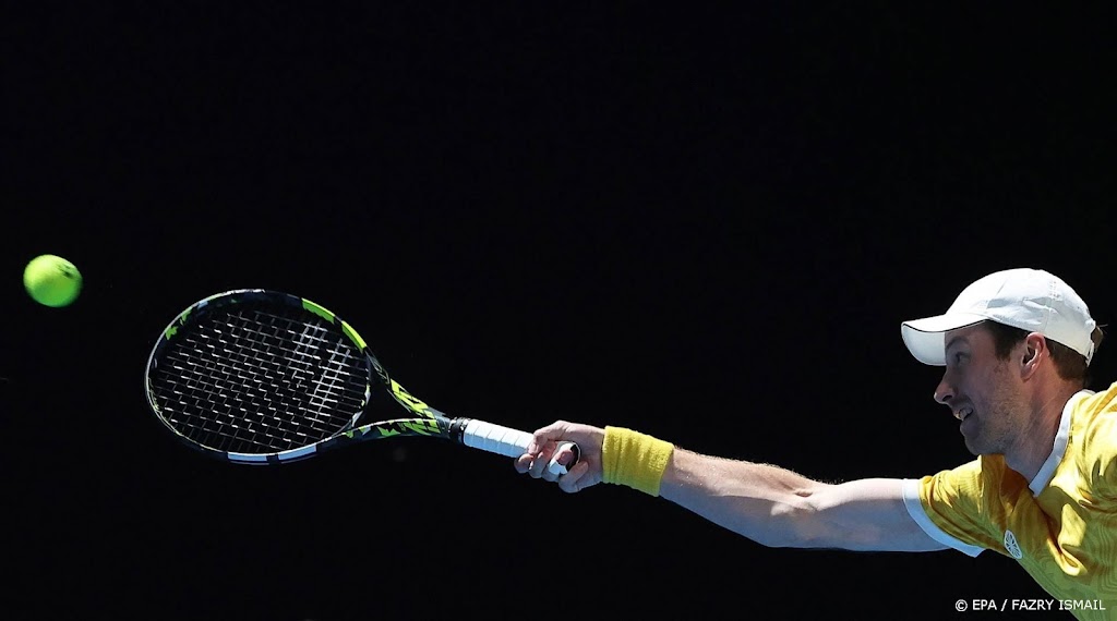 Geblesseerde Van de Zandschulp onzeker voor deelname aan Daviscup