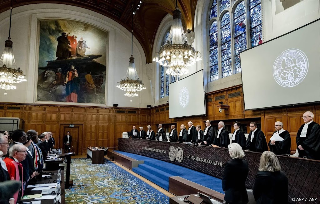 Twee demonstraties bij Internationaal Gerechtshof  