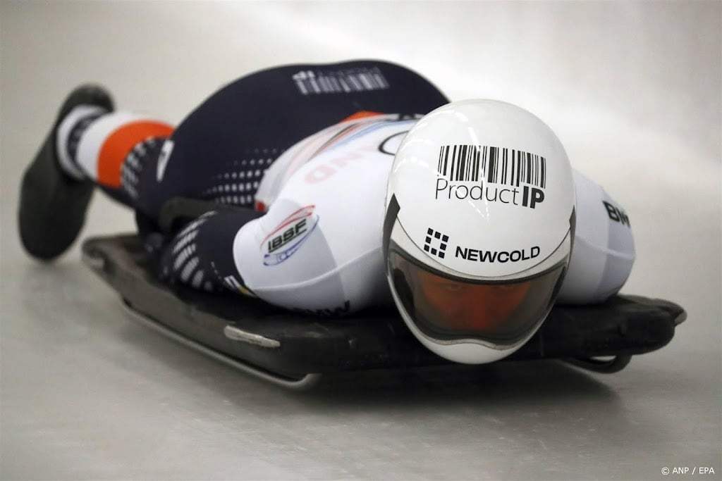 Skeletonster Bos houdt leiding wereldbeker na brons in Lillehammer