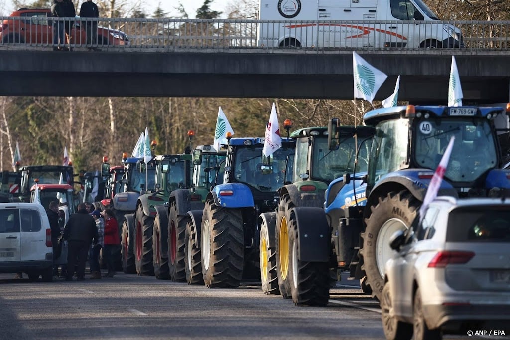 Verkeerschaos op Franse wegen door boerenprotesten