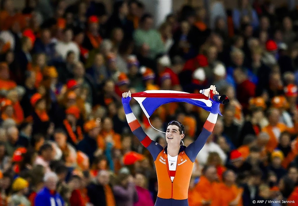 Schaatser De Boo 'extreem verbaasd' over snelste ronde ooit